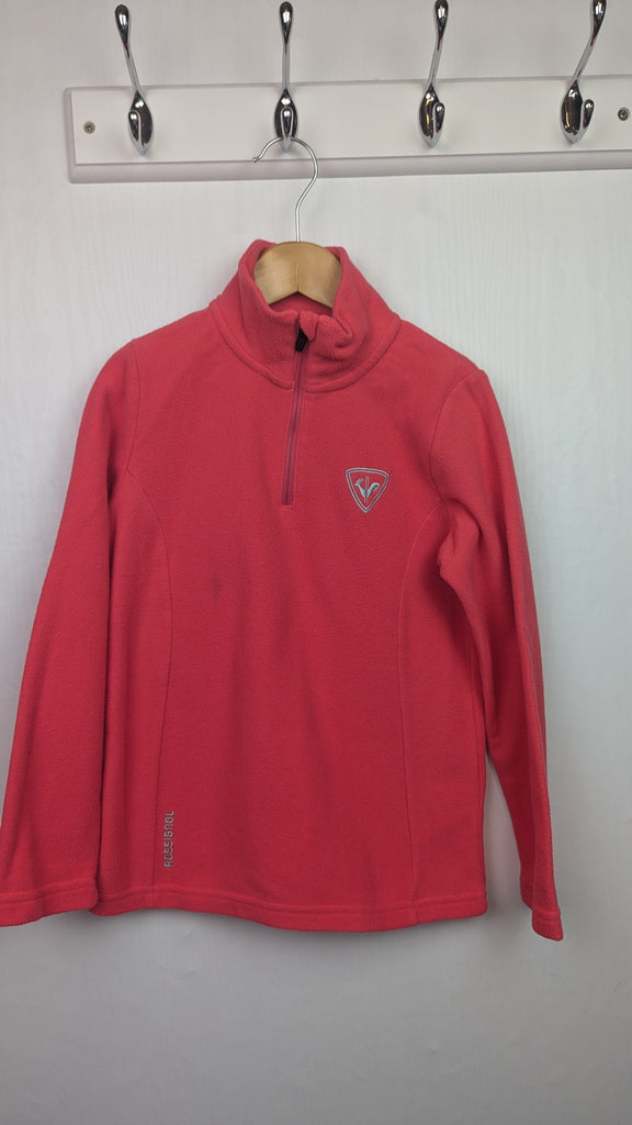 Rossignol Pink Half Zip Fleece - Girls 7-8 Years Rossignol Used, Preloved, Preworn & Second Hand Baby, Kids & Children's Clothing UK Online. Cheap affordable. Brands including Next, Joules, Nutmeg Morrisons, TU, F&F, H&M.