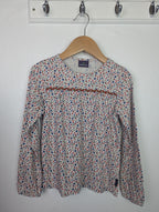 Sergent Major Floral Long Sleeve Top - Girls 7 Years - Little Ones Preloved. Second Hand Children's & Preloved Baby, Kids, Girls & Boys Clothes. UK online