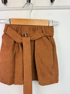 Shein Brown Ribbed Skirt - Girls 3 Years - Little Ones Preloved. Second Hand Children's & Preloved Baby, Kids, Girls & Boys Clothes. UK online
