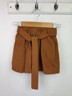 Shein Brown Ribbed Skirt - Girls 3 Years - Little Ones Preloved. Second Hand Children's & Preloved Baby, Kids, Girls & Boys Clothes. UK online