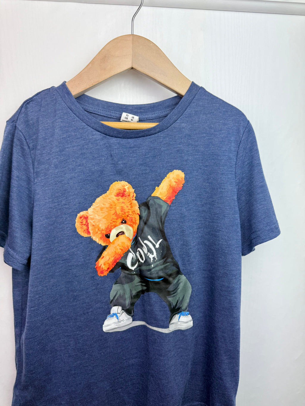 Shein Cool Bear Short Sleeve Top - Boys 8 Years - Little Ones Preloved. Second Hand Children's & Preloved Baby, Kids, Girls & Boys Clothes. UK online