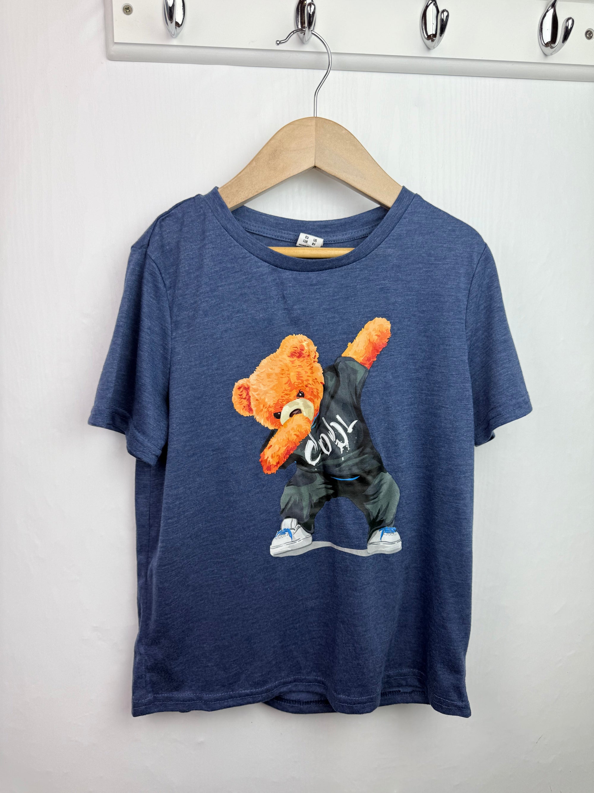 Shein Cool Bear Short Sleeve Top - Boys 8 Years - Little Ones Preloved. Second Hand Children's & Preloved Baby, Kids, Girls & Boys Clothes. UK online