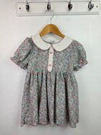 Shein Floral Collar Dress - Girls 18 - 24 Months - Little Ones Preloved. Second Hand Children's & Preloved Baby, Kids, Girls & Boys Clothes. UK online