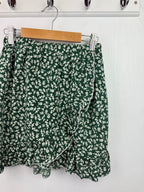 Shein Green Floral Skirt - Girls 14 Years - Little Ones Preloved. Second Hand Children's & Preloved Baby, Kids, Girls & Boys Clothes. UK online