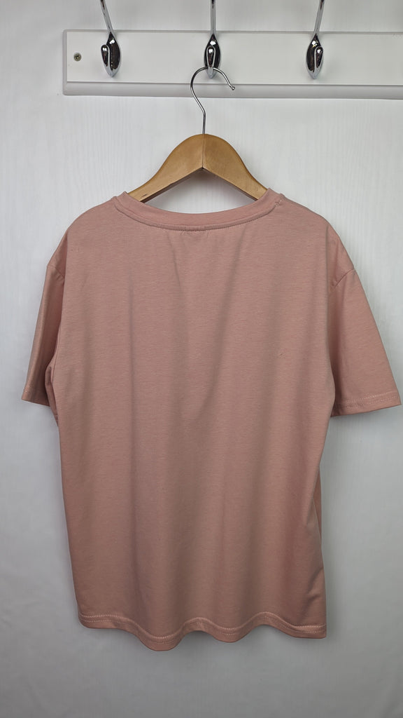 Shein Pink California Top - Boys 8 Years Shein Used, Preloved, Preworn & Second Hand Baby, Kids & Children's Clothing UK Online. Cheap affordable. Brands including Next, Joules, Nutmeg Morrisons, TU, F&F, H&M.