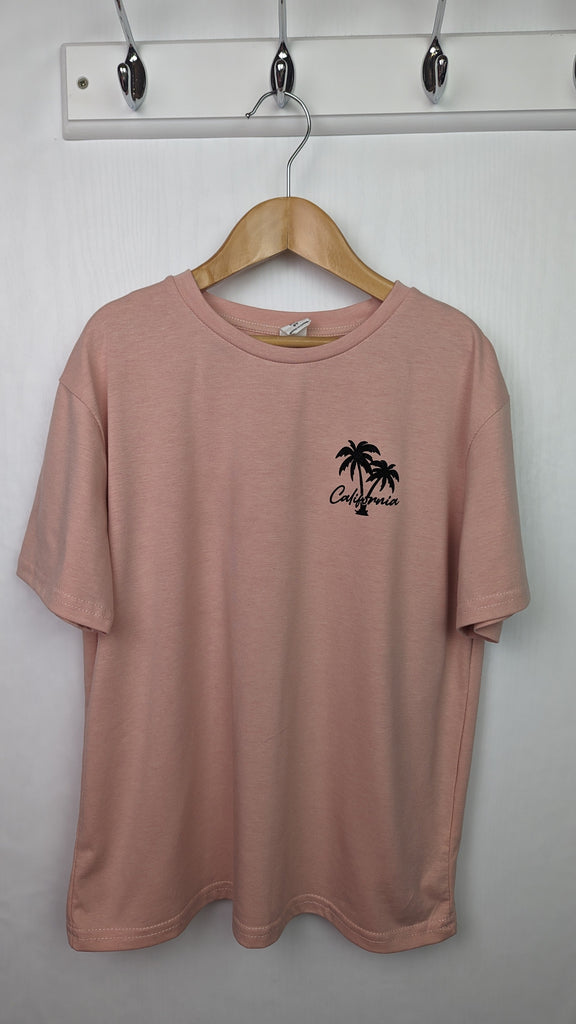 Shein Pink California Top - Boys 8 Years Shein Used, Preloved, Preworn & Second Hand Baby, Kids & Children's Clothing UK Online. Cheap affordable. Brands including Next, Joules, Nutmeg Morrisons, TU, F&F, H&M.