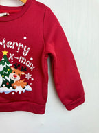 Shein Red Christmas Jumper - Unisex 12 - 18 Months - Little Ones Preloved. Second Hand Children's & Preloved Baby, Kids, Girls & Boys Clothes. UK online