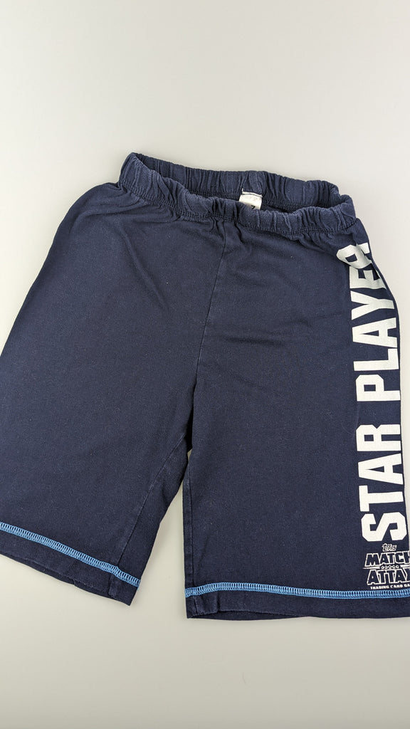 Star Player Pajama Shorts 6-7 Years George Used, Preloved, Preworn & Second Hand Baby, Kids & Children's Clothing UK Online. Cheap affordable. Brands including Next, Joules, Nutmeg Morrisons, TU, F&F, H&M.