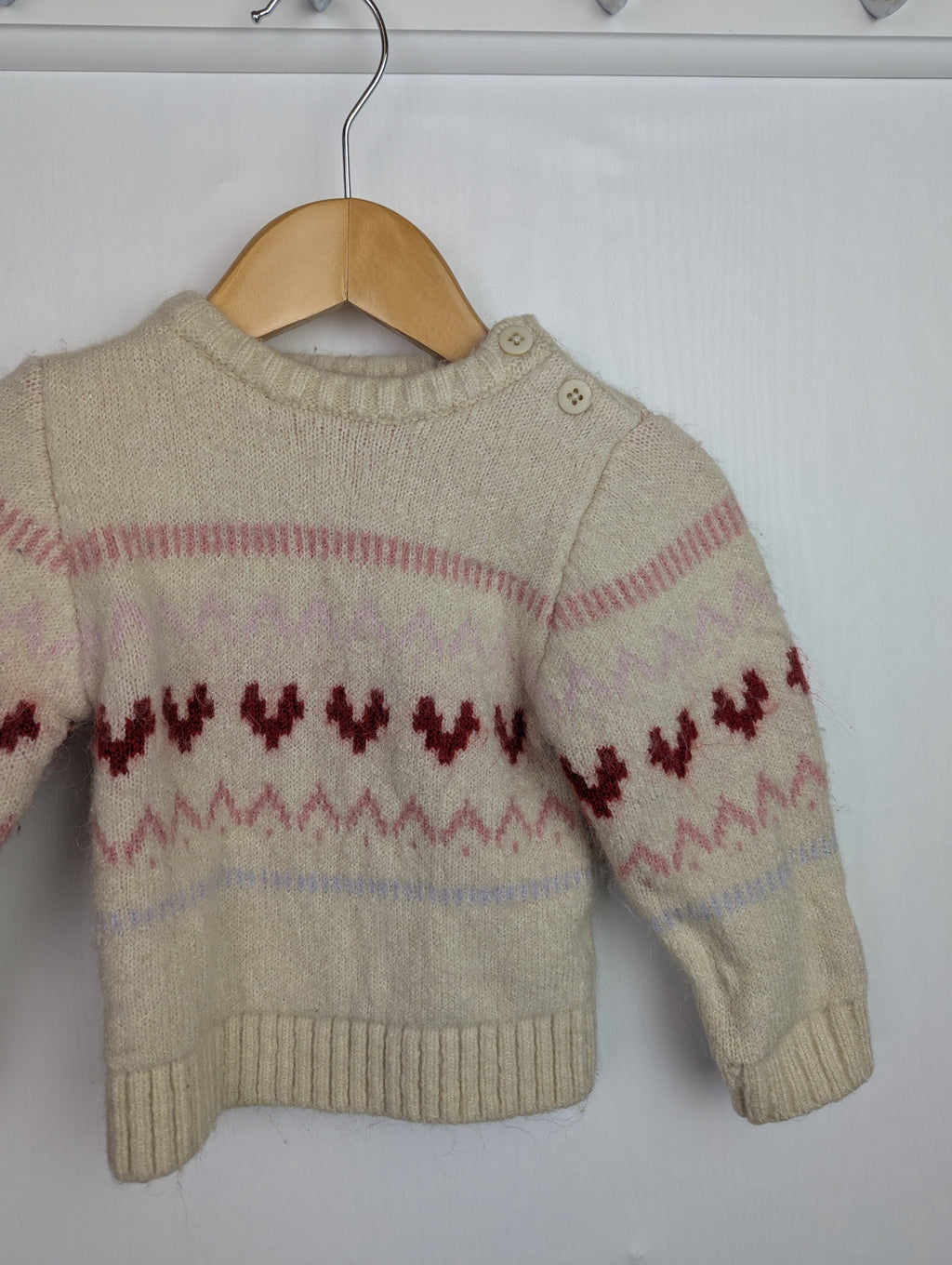 Studio Knit Jumper - Girls 6 - 9 Months - Little Ones Preloved. Second Hand Children's & Preloved Baby, Kids, Girls & Boys Clothes. UK online
