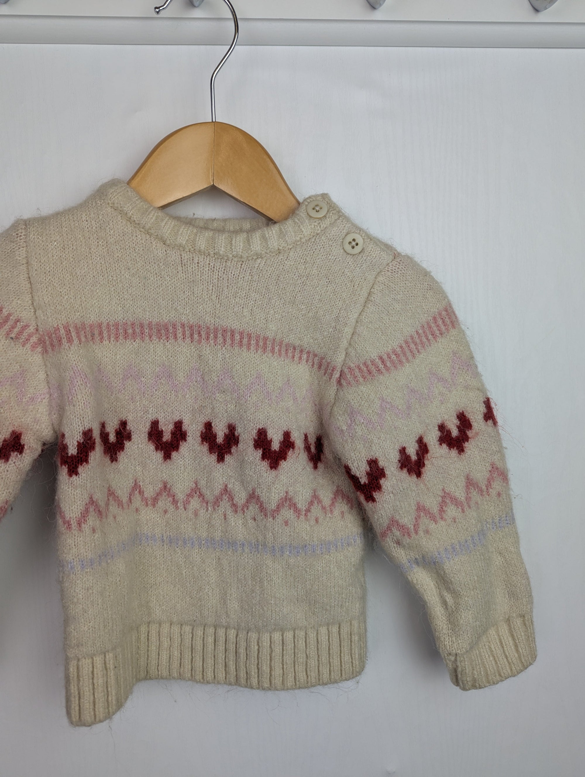 Studio Knit Jumper - Girls 6 - 9 Months - Little Ones Preloved. Second Hand Children's & Preloved Baby, Kids, Girls & Boys Clothes. UK online