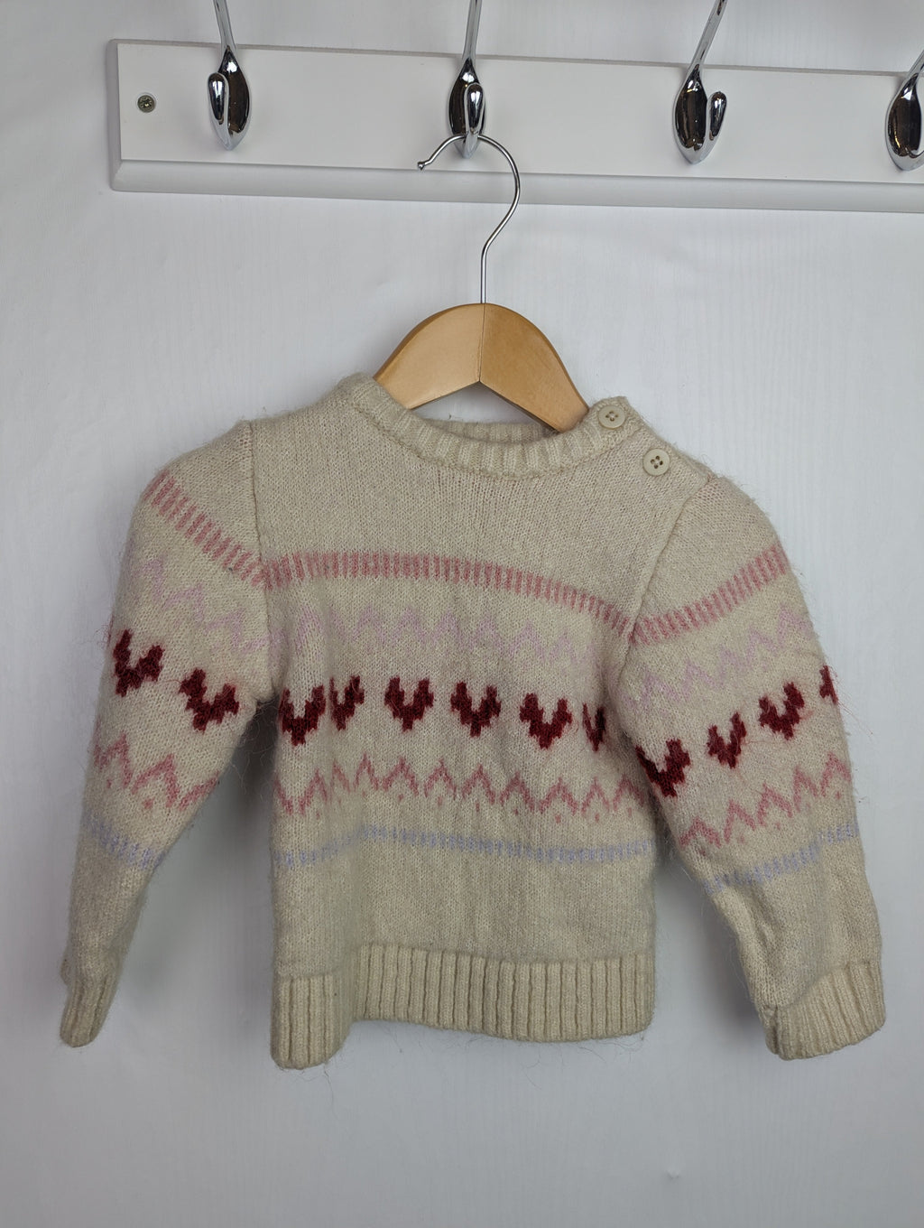 Studio Knit Jumper - Girls 6 - 9 Months - Little Ones Preloved. Second Hand Children's & Preloved Baby, Kids, Girls & Boys Clothes. UK online