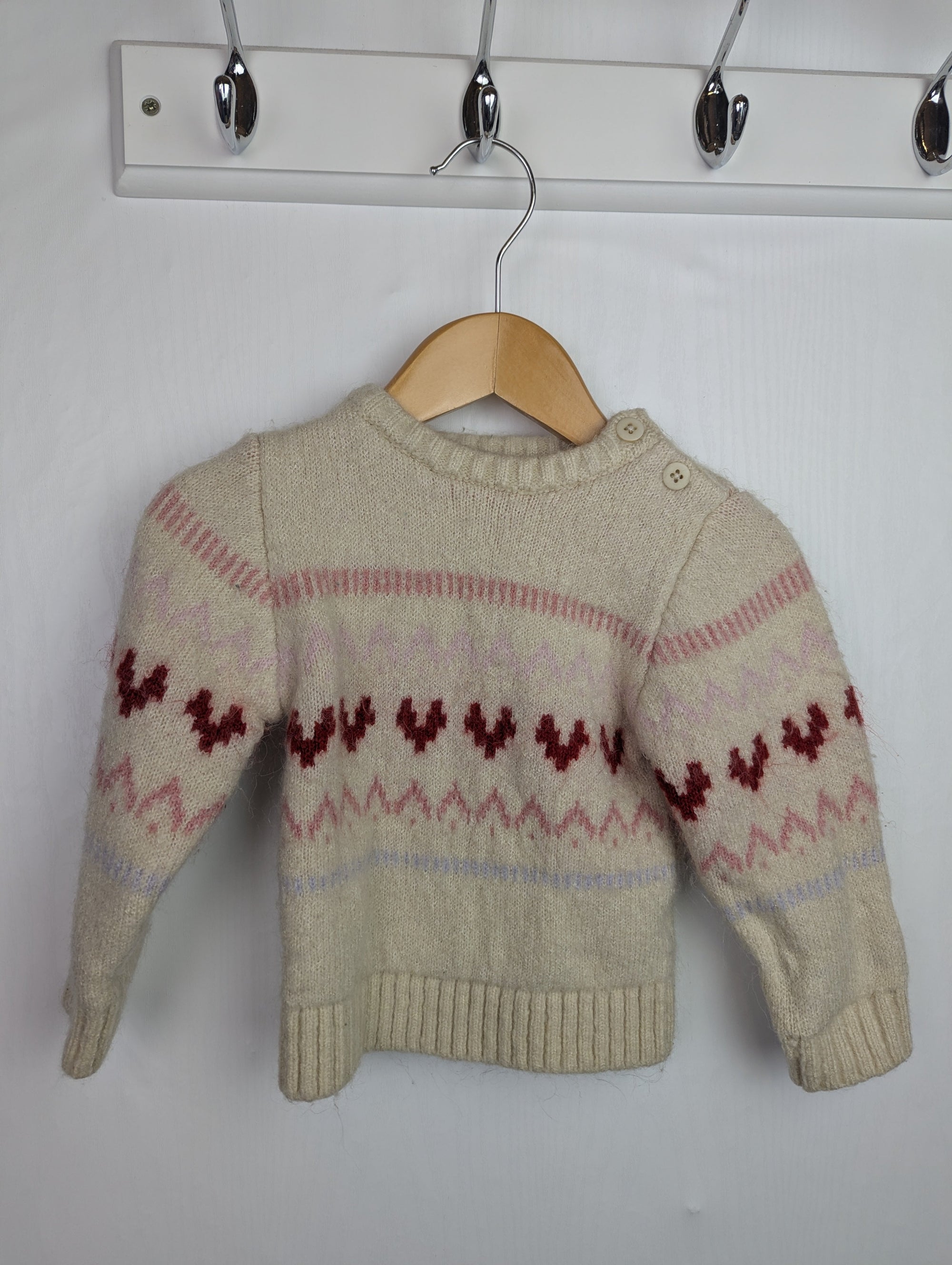 Studio Knit Jumper - Girls 6 - 9 Months - Little Ones Preloved. Second Hand Children's & Preloved Baby, Kids, Girls & Boys Clothes. UK online