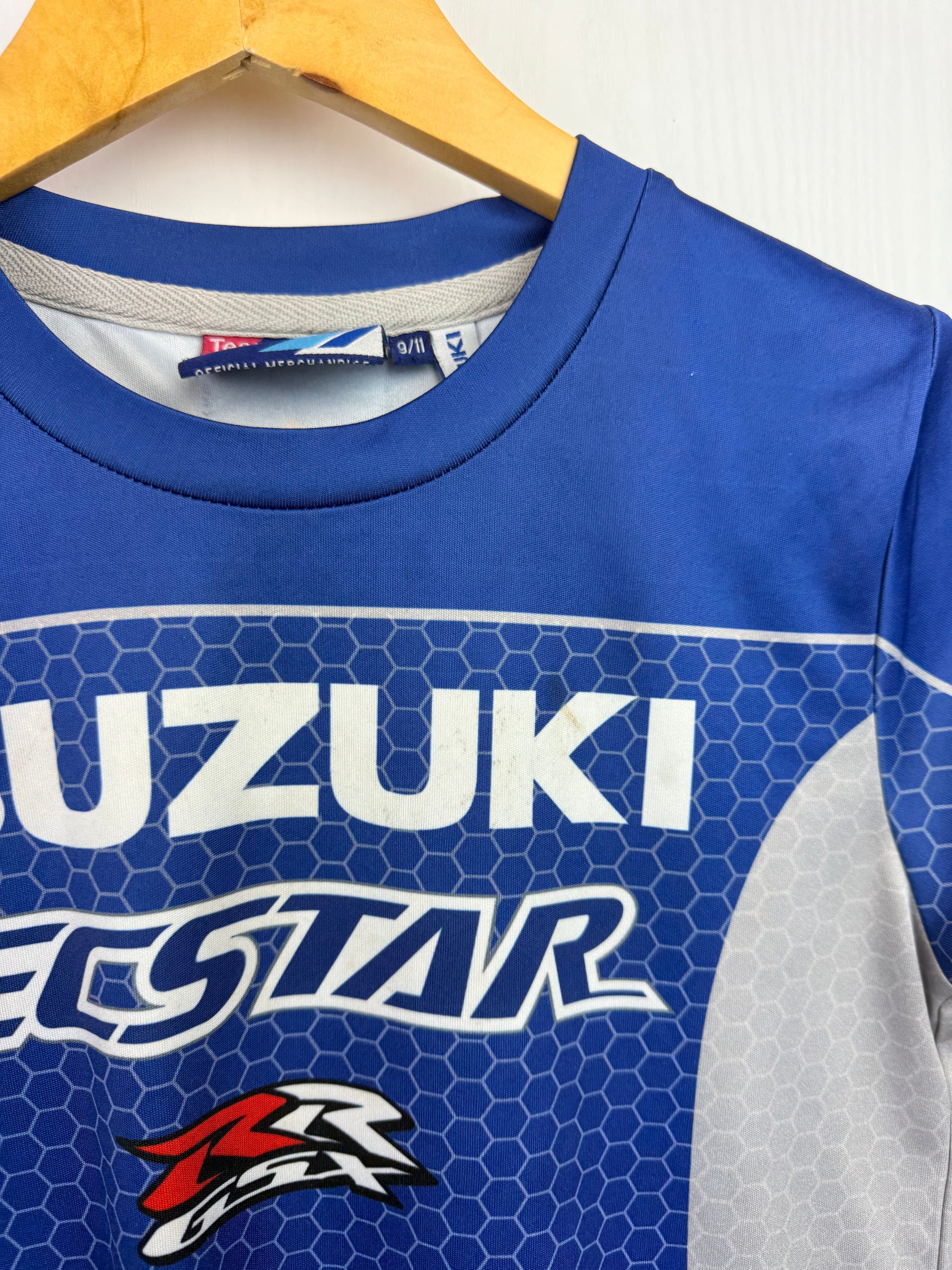 Team Suzuki Short Sleeve Top - Boys 9 - 11 Years - Little Ones Preloved. Second Hand Children's & Preloved Baby, Kids, Girls & Boys Clothes. UK online
