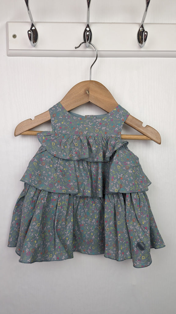 Ted Baker Floral Layered Dress - 0-3 Months Ted Baker Used, Preloved, Preworn & Second Hand Baby, Kids & Children's Clothing UK Online. Cheap affordable. Brands including Next, Joules, Nutmeg Morrisons, TU, F&F, H&M.