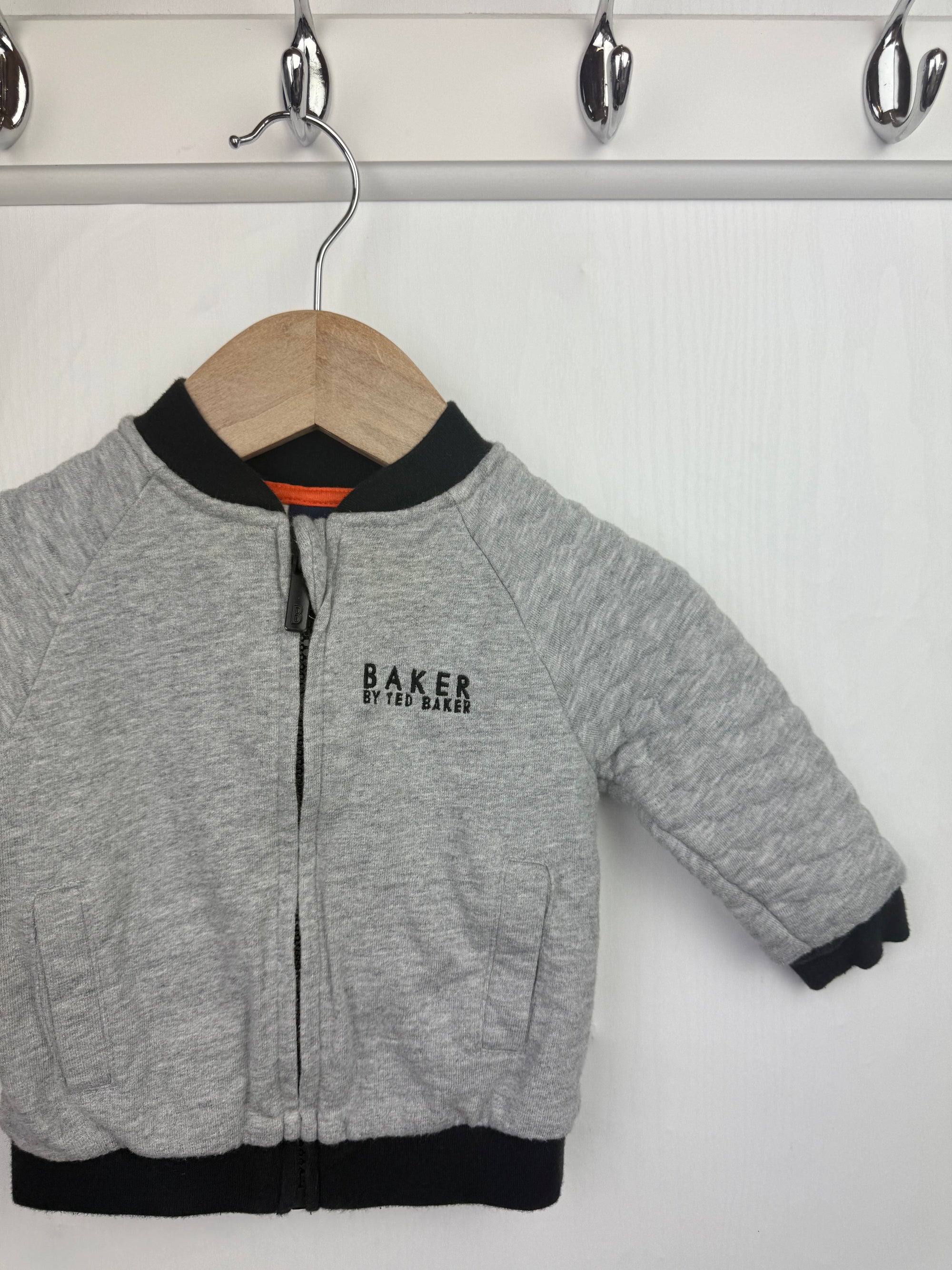 Ted Baker Quilted Zip Sweater - Boys 3 - 6 Months - Little Ones Preloved. Second Hand Children's & Preloved Baby, Kids, Girls & Boys Clothes. UK online