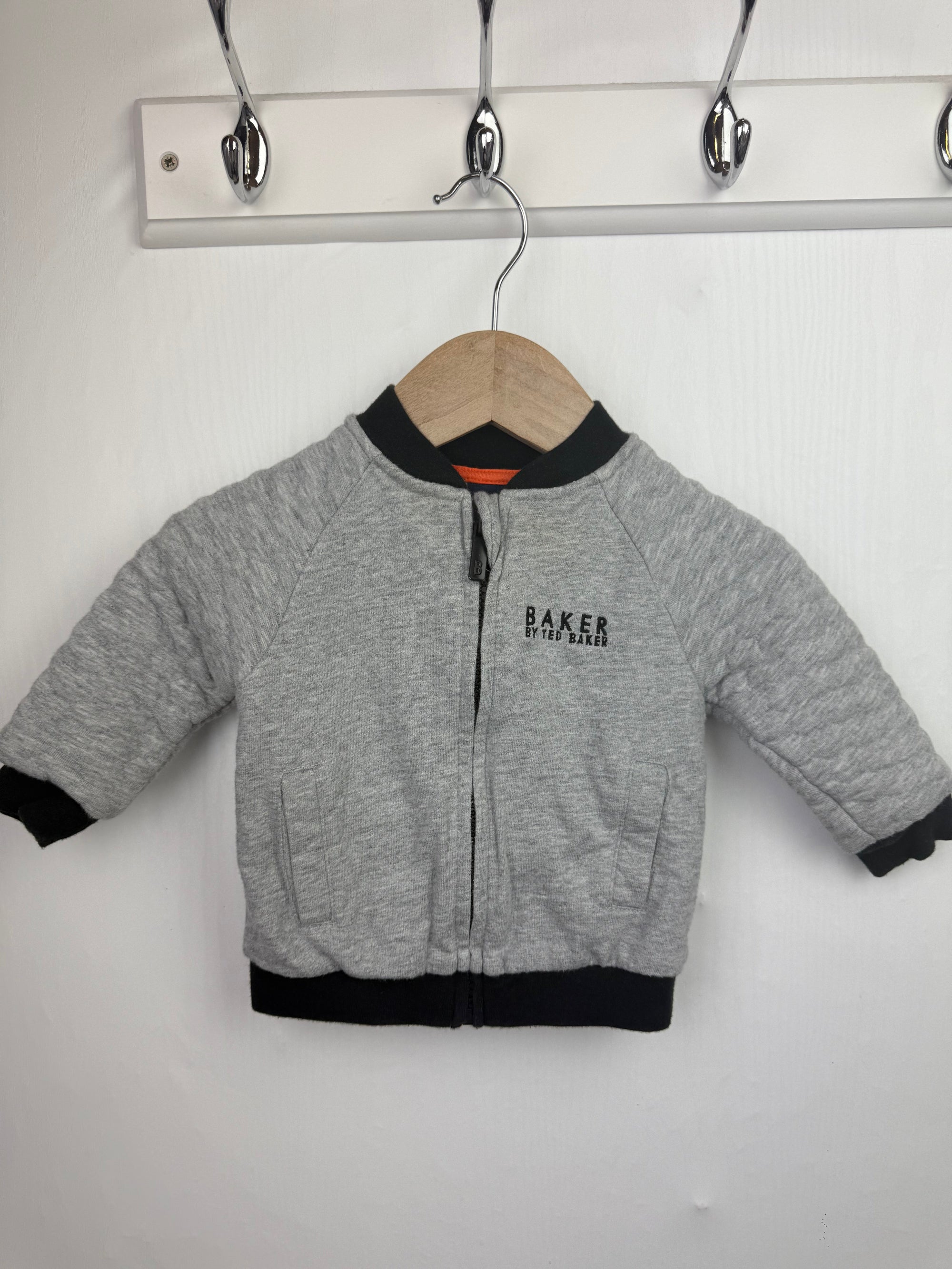 Ted Baker Quilted Zip Sweater - Boys 3 - 6 Months - Little Ones Preloved. Second Hand Children's & Preloved Baby, Kids, Girls & Boys Clothes. UK online