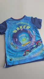 Ted Baker Racing Cars Top - Boys 18 - 24 Months - Little Ones Preloved. Second Hand Children's & Preloved Baby, Kids, Girls & Boys Clothes. UK online