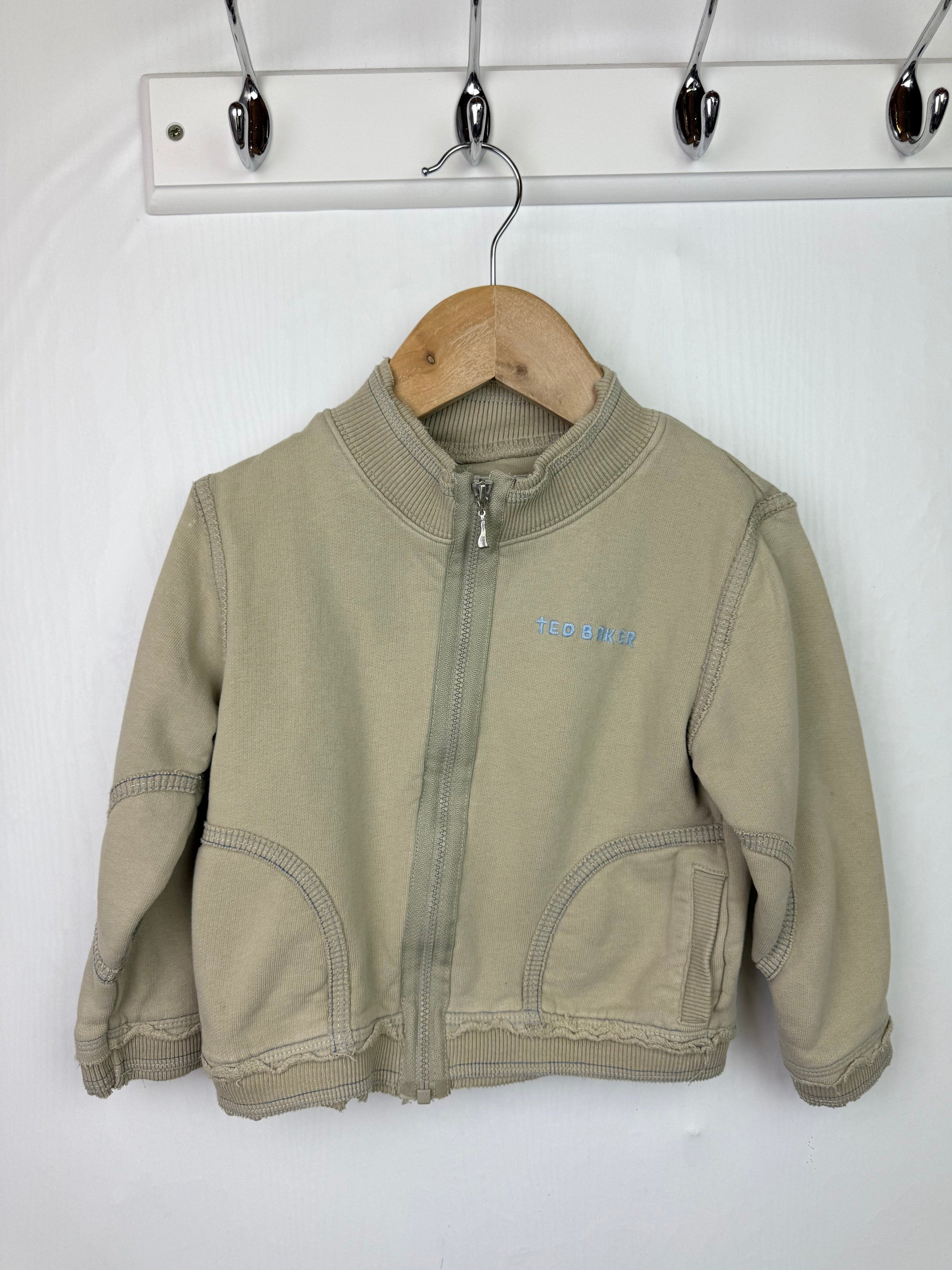 Ted Baker Zipped Sweater - Boys 18 Months - Little Ones Preloved. Second Hand Children's & Preloved Baby, Kids, Girls & Boys Clothes. UK online