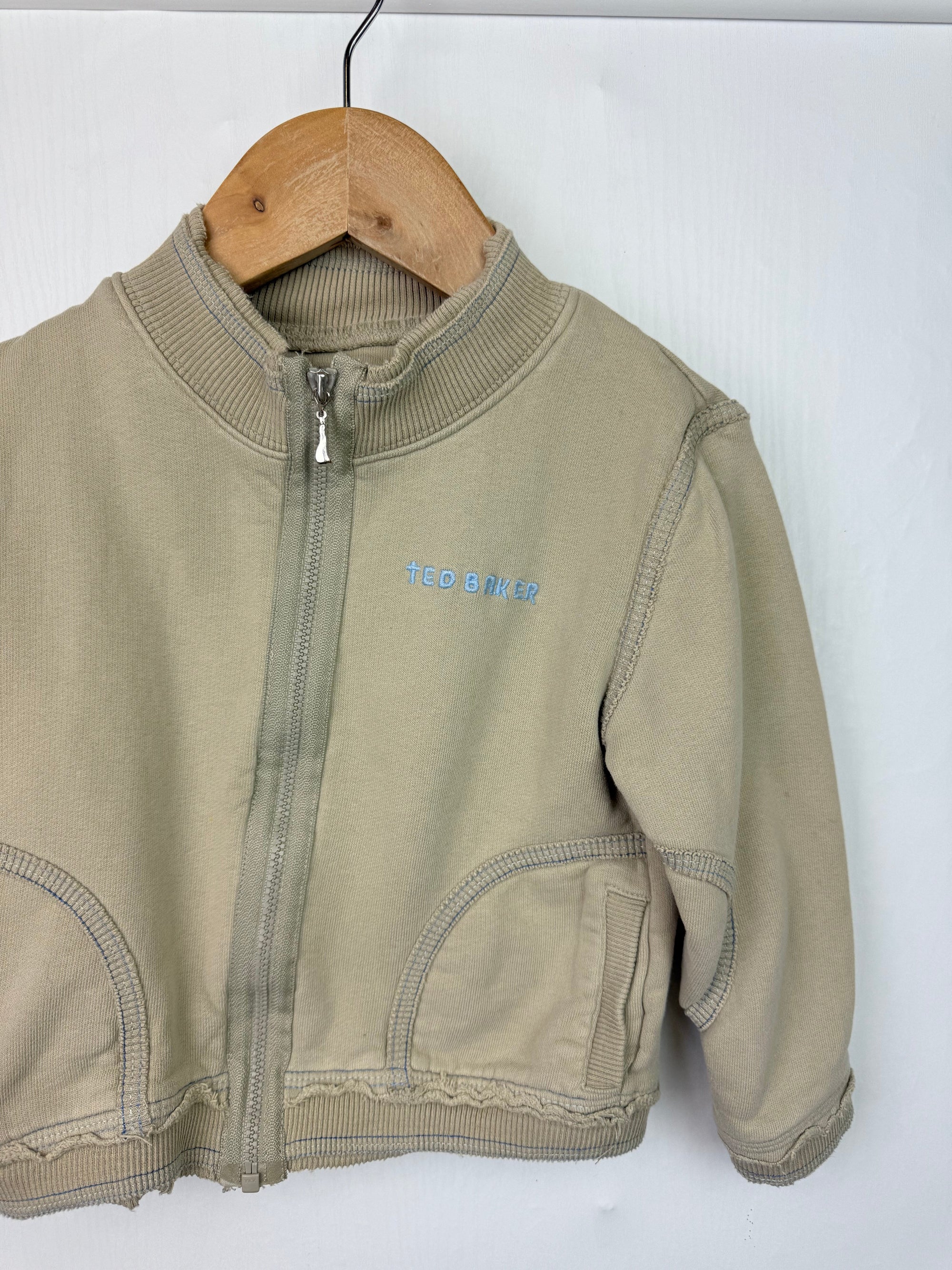 Ted Baker Zipped Sweater - Boys 18 Months - Little Ones Preloved. Second Hand Children's & Preloved Baby, Kids, Girls & Boys Clothes. UK online