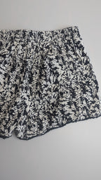 Teddy Smith Black & White Shorts - Girls 12 Years - Little Ones Preloved. Second Hand Children's & Preloved Baby, Kids, Girls & Boys Clothes. UK online