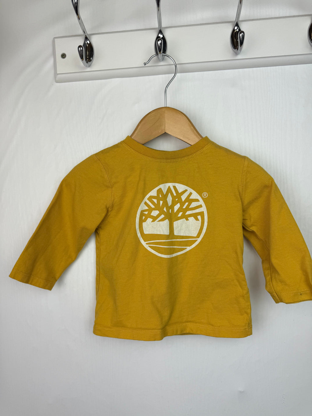 Timberland Yellow Long Sleeve Top - Boys 12 Months - Little Ones Preloved. Second Hand Children's & Preloved Baby, Kids, Girls & Boys Clothes. UK online