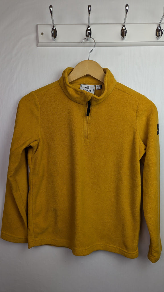 TOG24 Mustard Half Zip Fleece - Unisex 12-13 Years Little Ones Preloved Used, Preloved, Preworn & Second Hand Baby, Kids & Children's Clothing UK Online. Cheap affordable. Brands including Next, Joules, Nutmeg Morrisons, TU, F&F, H&M.