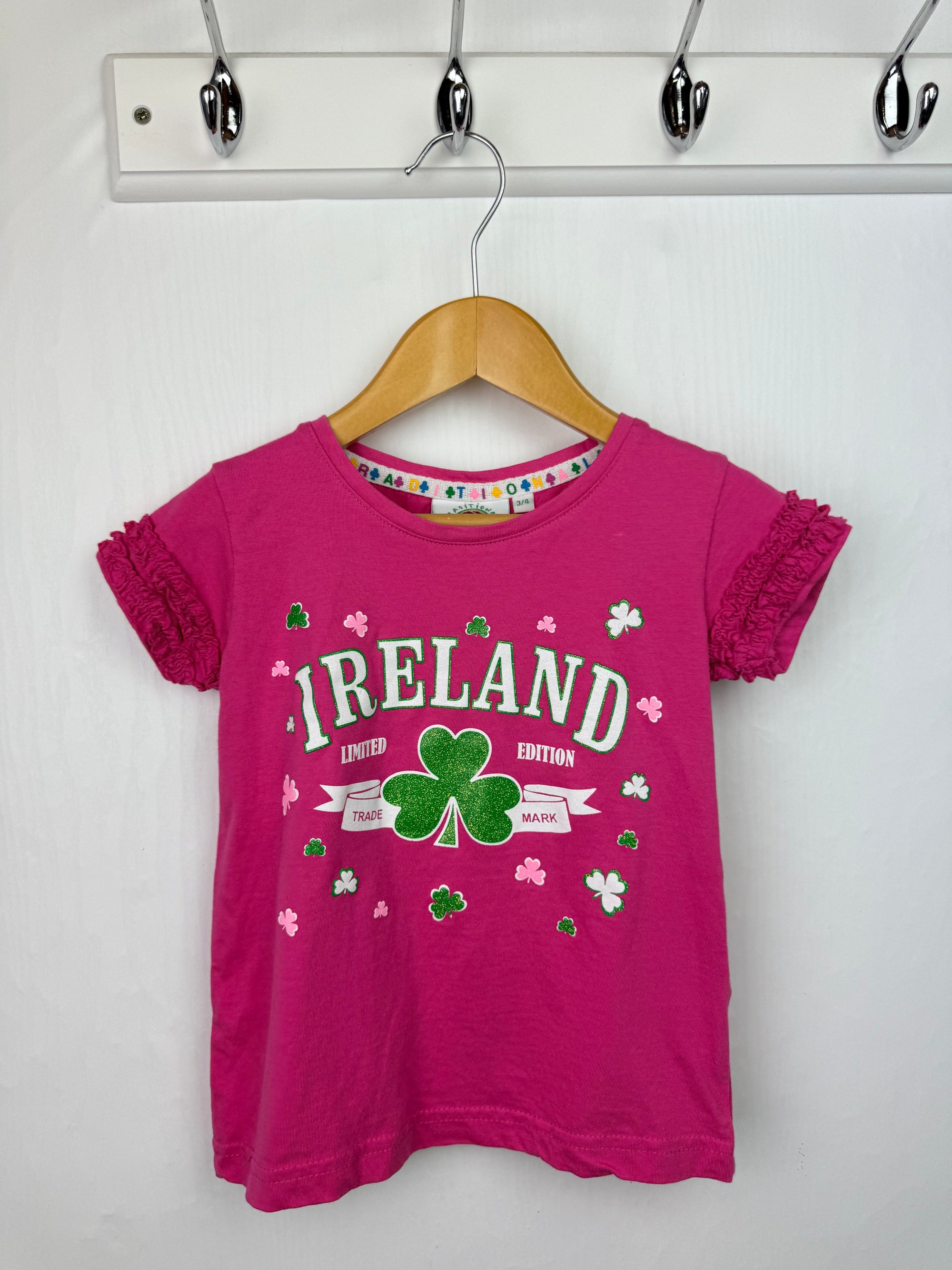 Traditional Craftwear Ireland Top - Girls 3 - 4 Years - Little Ones Preloved. Second Hand Children's & Preloved Baby, Kids, Girls & Boys Clothes. UK online
