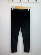 TU Black Fleece Glitter Leggings - Girls 8 Years - Little Ones Preloved. Second Hand Children's & Preloved Baby, Kids, Girls & Boys Clothes. UK online