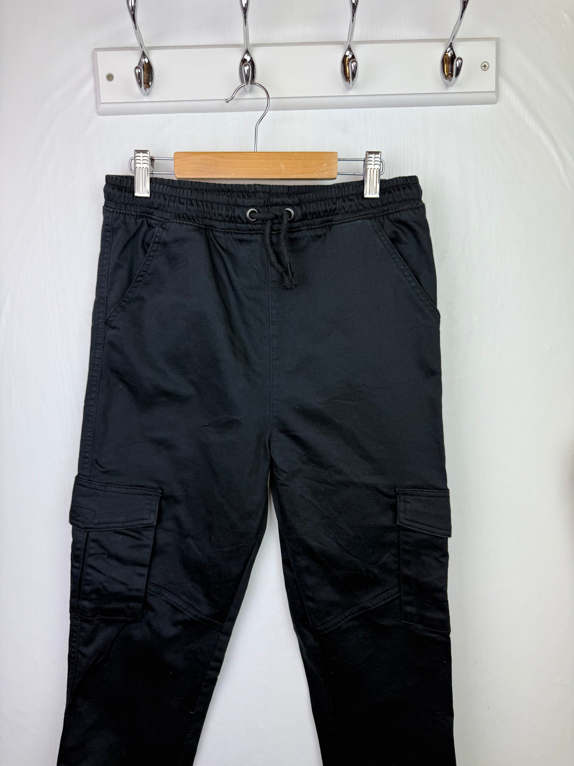 TU Black Pocket Cuffed Chinos - Boys 13 Years - Little Ones Preloved. Second Hand Children's & Preloved Baby, Kids, Girls & Boys Clothes. UK online