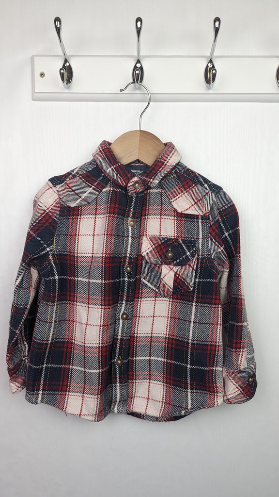 TU Checked Shirt - Boys 3 Years TU Used, Preloved, Preworn & Second Hand Baby, Kids & Children's Clothing UK Online. Cheap affordable. Brands including Next, Joules, Nutmeg Morrisons, TU, F&F, H&M.