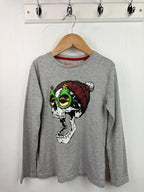 TU Christmas Skull Top - Boys 8 Years - Little Ones Preloved. Second Hand Children's & Preloved Baby, Kids, Girls & Boys Clothes. UK online