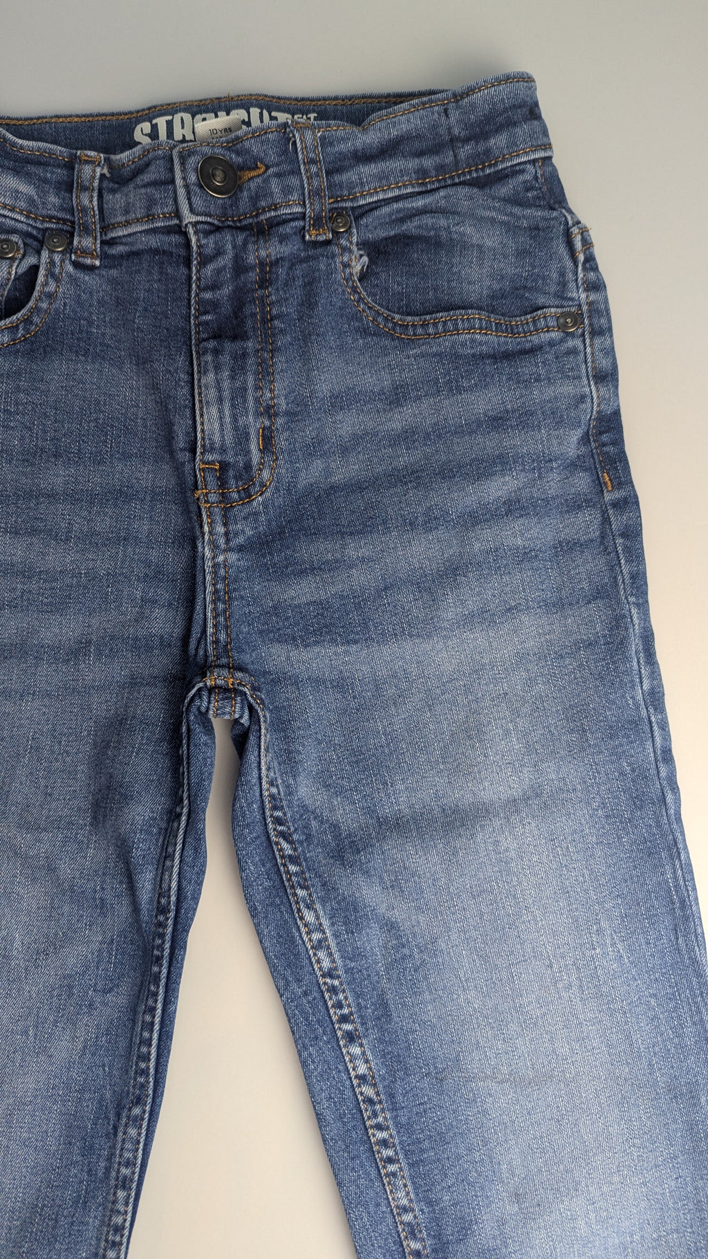 TU Denim Blue Skinny Jeans - Boys 10 Years - Little Ones Preloved. Second Hand Children's & Preloved Baby, Kids, Girls & Boys Clothes. UK online