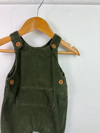 TU Green Corduroy Dungarees - Baby Boys 0 - 1 Month - Little Ones Preloved. Second Hand Children's & Preloved Baby, Kids, Girls & Boys Clothes. UK online