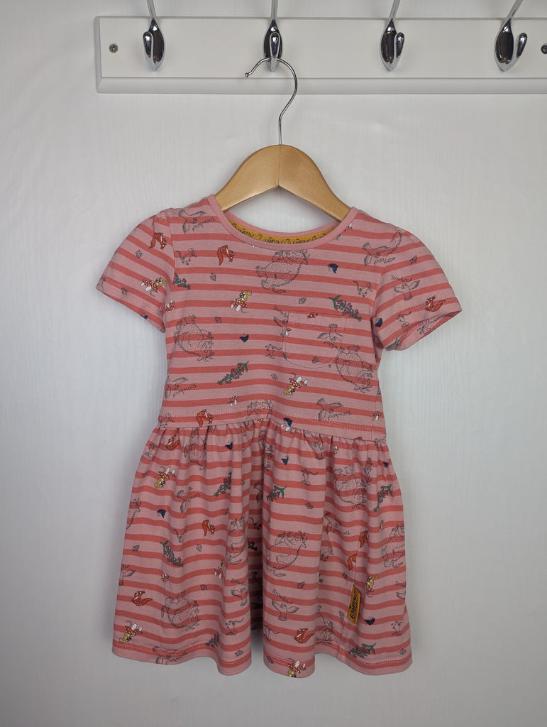 TU Gruffalo Striped Dress - Girls 12-18 Months Little Ones Preloved Used, Preloved, Preworn Baby, Girls & Boys Clothes. Kids & Children's second hand Clothing UK Online. Cheap affordable. Brands including Next, Joules, Nutmeg Morrisons, TU, F&F, H&M.