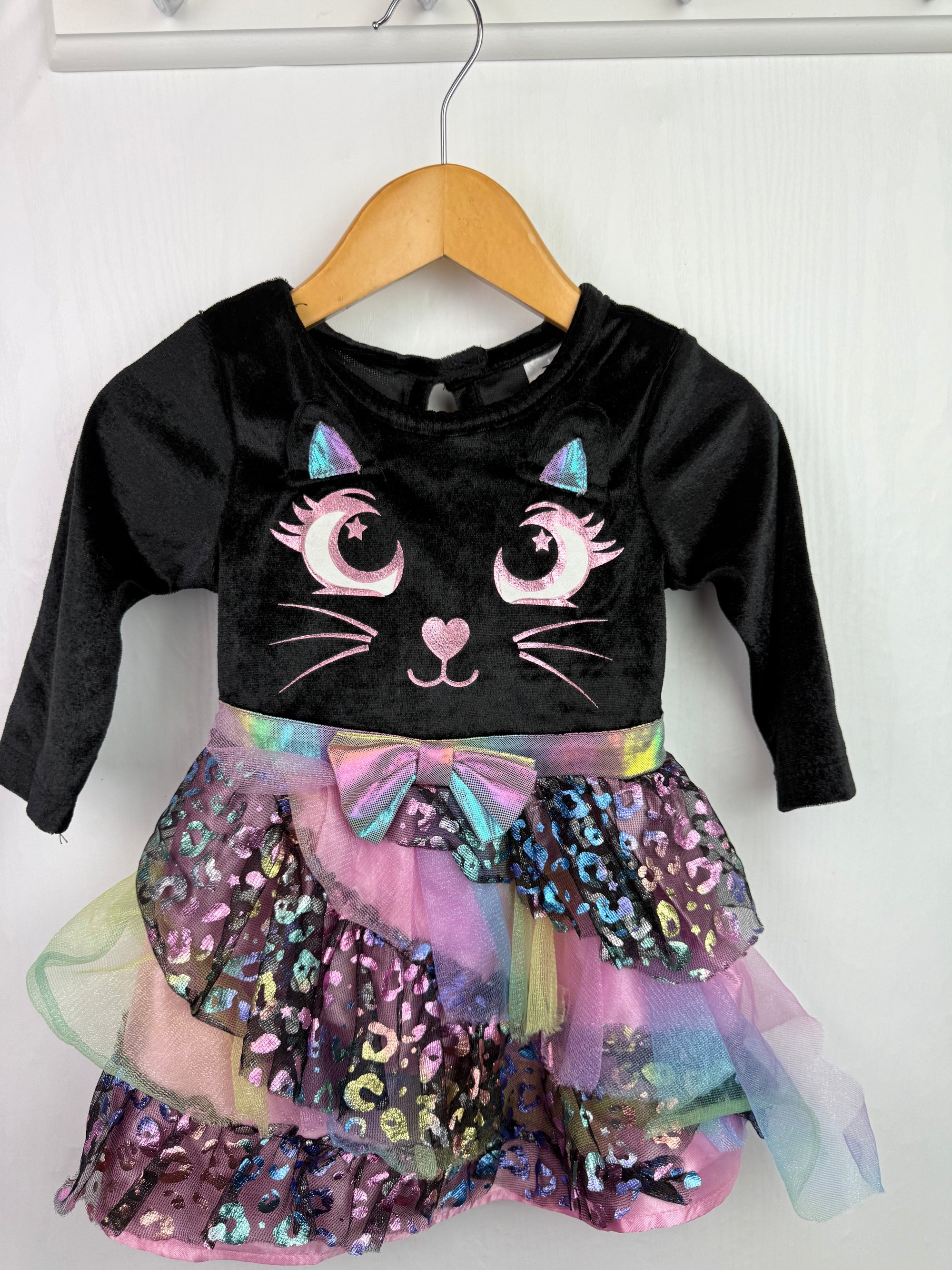 TU Kitten Halloween Dress - Girls 6 - 9 Months - Little Ones Preloved. Second Hand Children's & Preloved Baby, Kids, Girls & Boys Clothes. UK online