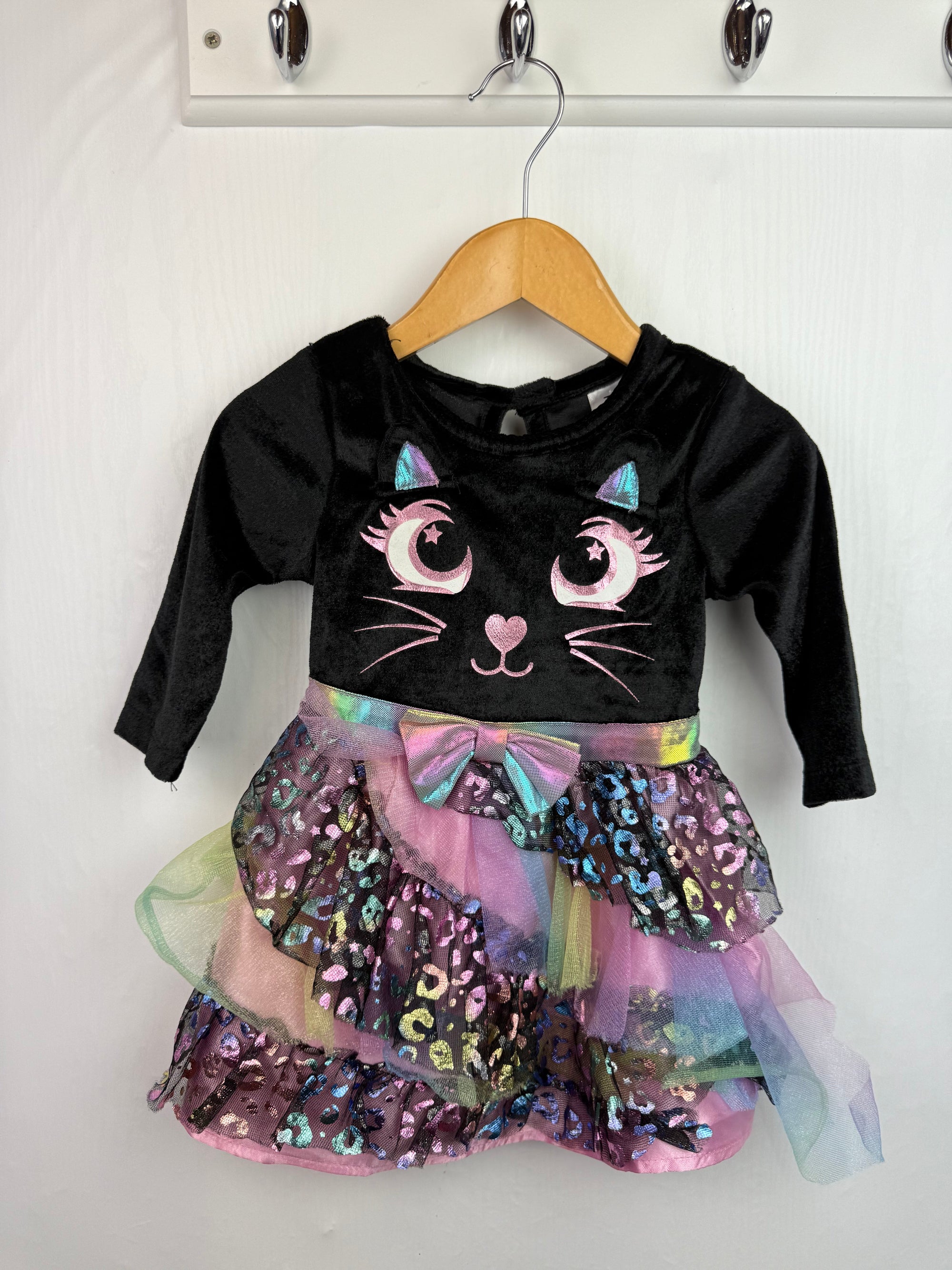 TU Kitten Halloween Dress - Girls 6 - 9 Months - Little Ones Preloved. Second Hand Children's & Preloved Baby, Kids, Girls & Boys Clothes. UK online