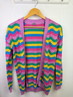 TU Long Multicolour Knit Cardigan - Girls 11 - 12 Years - Little Ones Preloved. Second Hand Children's & Preloved Baby, Kids, Girls & Boys Clothes. UK online