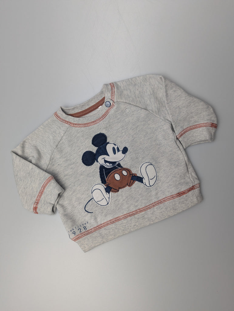 TU Mickey Jumper - Girls 0-3 Months Little Ones Preloved Used, Preloved, Preworn Baby, Girls & Boys Clothes. Kids & Children's second hand Clothing UK Online. Cheap affordable. Brands including Next, Joules, Nutmeg Morrisons, TU, F&F, H&M.