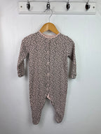 TU Pink Animal Print Sleepsuit - Girls 3 - 6 Months - Little Ones Preloved. Second Hand Children's & Preloved Baby, Kids, Girls & Boys Clothes. UK online