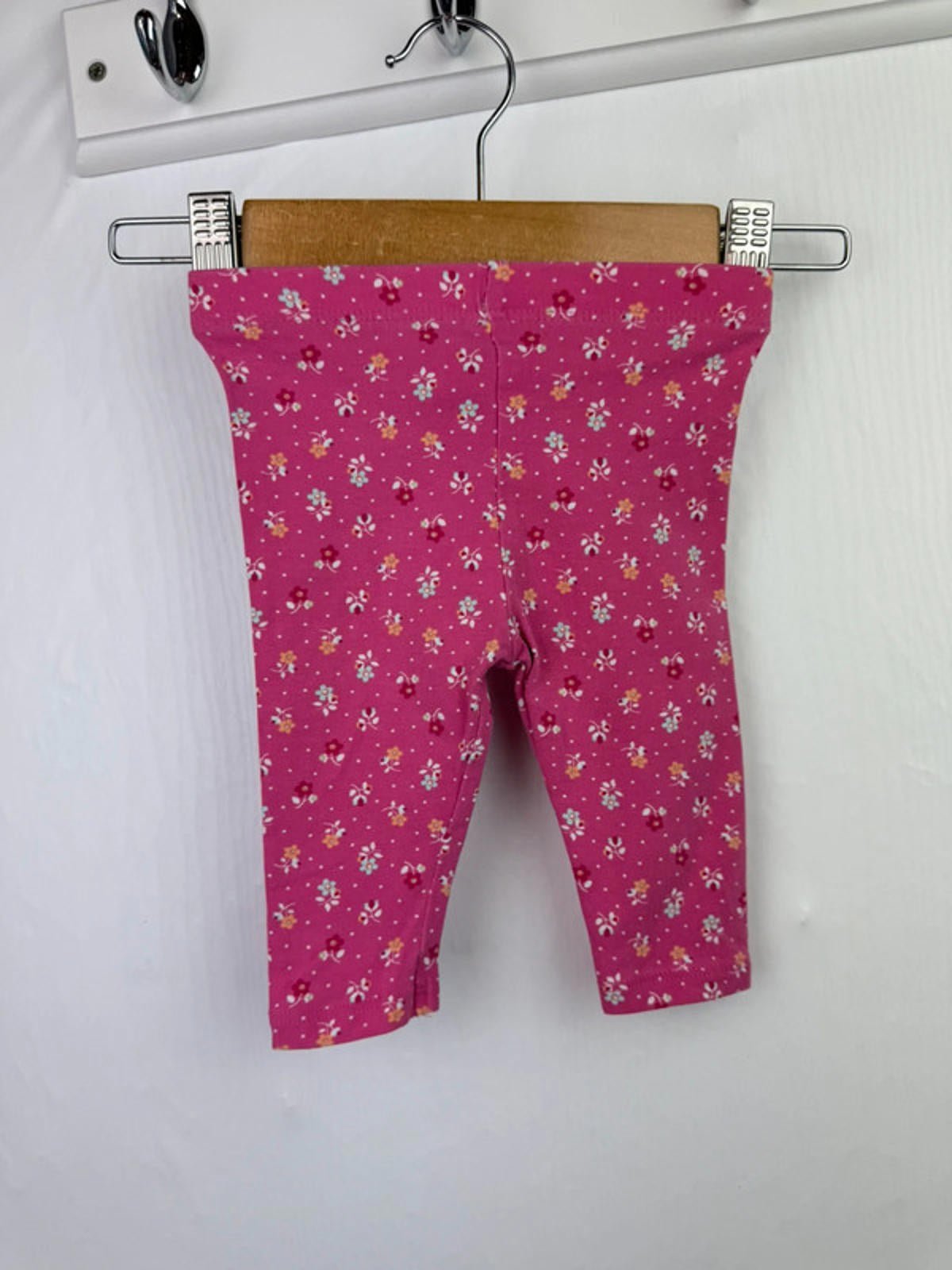 TU Pink Floral Leggings - Baby Girls 3 - 6 Months - Little Ones Preloved. Second Hand Children's & Preloved Baby, Kids, Girls & Boys Clothes. UK online