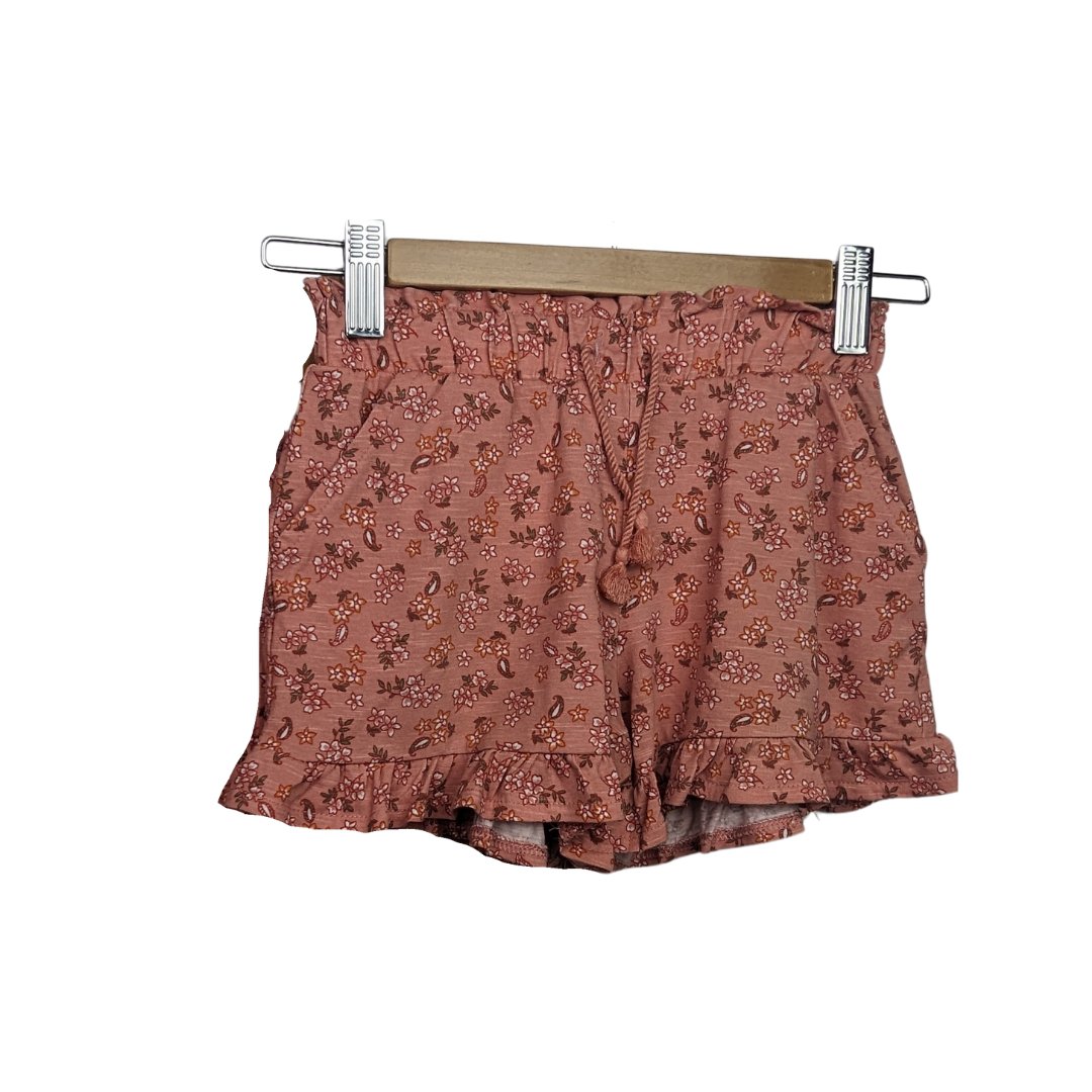 TU Pink Floral Shorts - Girls 5 Years - Little Ones Preloved. Second Hand Children's & Preloved Baby, Kids, Girls & Boys Clothes. UK online