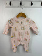TU Pink Peter Rabbit Sleepsuit - Baby Girls Newborn - Little Ones Preloved. Second Hand Children's & Preloved Baby, Kids, Girls & Boys Clothes. UK online