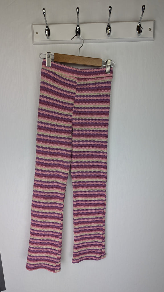 TU Pink & Purple Flare Leggings - Girls 9 Years TU Used, Preloved, Preworn & Second Hand Baby, Kids & Children's Clothing UK Online. Cheap affordable. Brands including Next, Joules, Nutmeg Morrisons, TU, F&F, H&M.