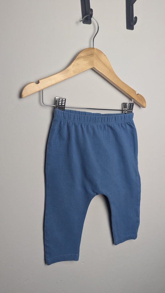 TU Plain Blue Leggings - Boys 6-9 Months Little Ones Preloved Used, Preloved, Preworn & Second Hand Baby, Kids & Children's Clothing UK Online. Cheap affordable. Brands including Next, Joules, Nutmeg Morrisons, TU, F&F, H&M.