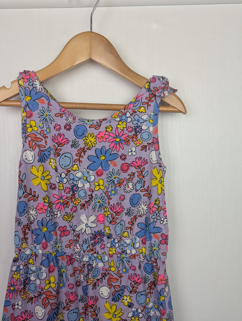 TU Purple Floral Playsuit - Girls 3 Years Little Ones Preloved Used, Preloved, Preworn Baby, Girls & Boys Clothes. Kids & Children's second hand Clothing UK Online. Cheap affordable. Brands including Next, Joules, Nutmeg Morrisons, TU, F&F, H&M.