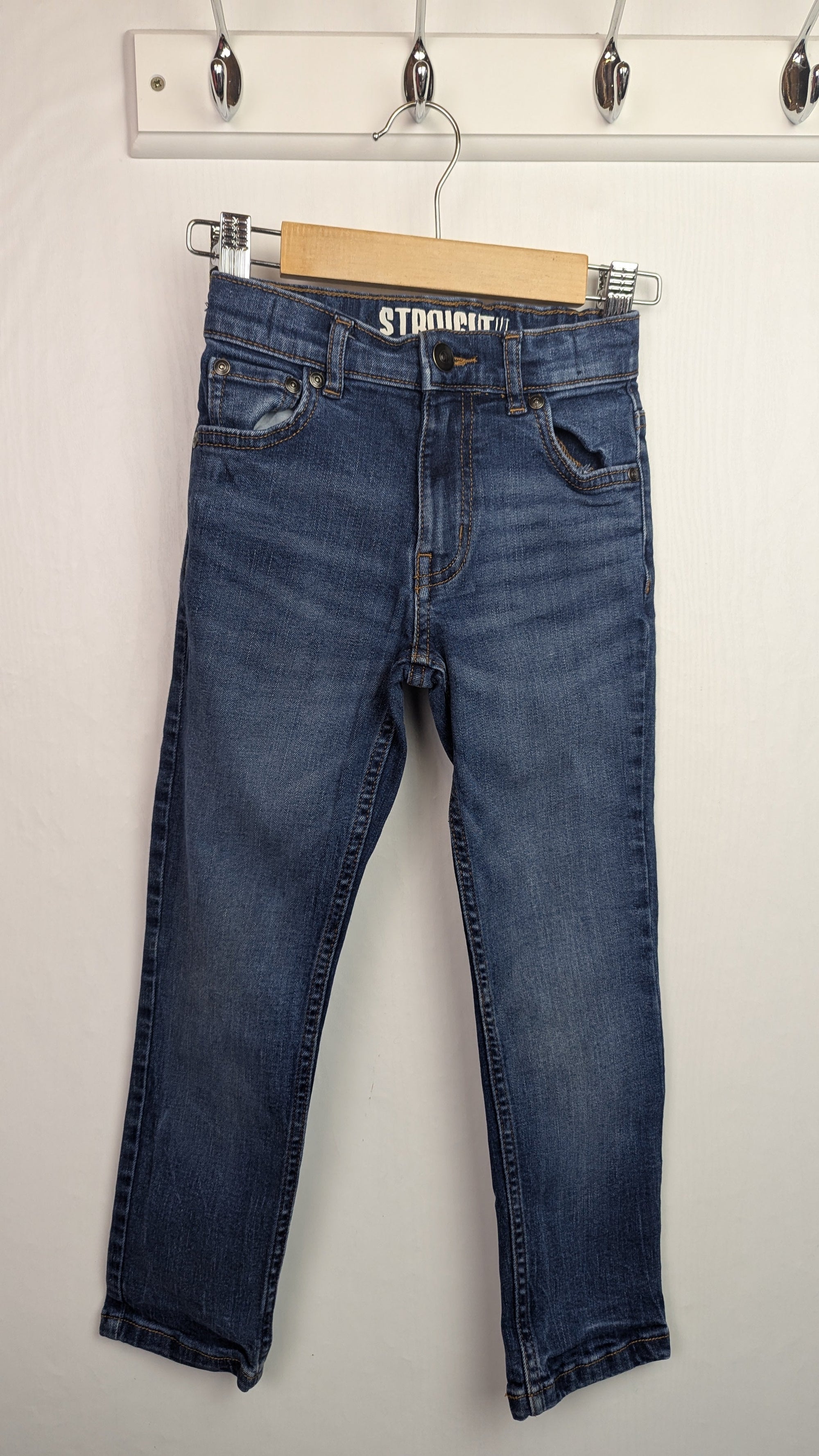 TU Straight Denim Jeans - Boys 6 Years - Little Ones Preloved. Second Hand Children's & Preloved Baby, Kids, Girls & Boys Clothes. UK online