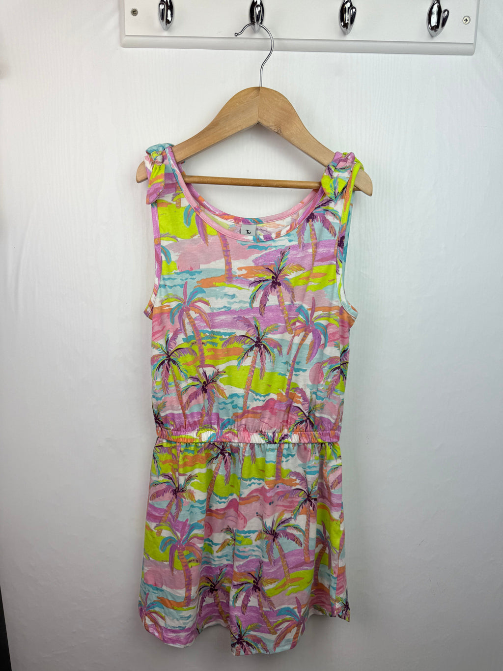 TU Tropical Palm Tree Playsuit - Girls 10 Years - Little Ones Preloved. Second Hand Children's & Preloved Baby, Kids, Girls & Boys Clothes. UK online