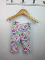 TU White & Pink Floral Leggings - Girls 3 - 6 Months - Little Ones Preloved. Second Hand Children's & Preloved Baby, Kids, Girls & Boys Clothes. UK online