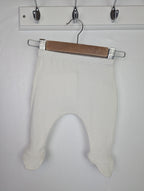 Unbranded Cream Eyelet Ruffle Leggings - Girls 0 - 3 Months - Little Ones Preloved. Second Hand Children's & Preloved Baby, Kids, Girls & Boys Clothes. UK online