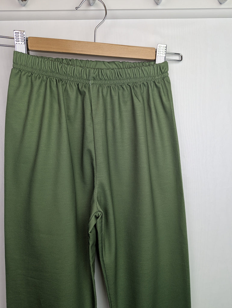 Unbranded Green Jogging Bottoms - Boys 6 - 7 Years - Little Ones Preloved